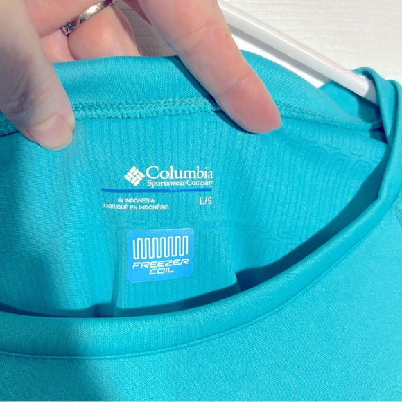 Columbia Women's Freezer Coil Omni-Wick Long Sleeve Protection Shirt size Large - Picture 4 of 11